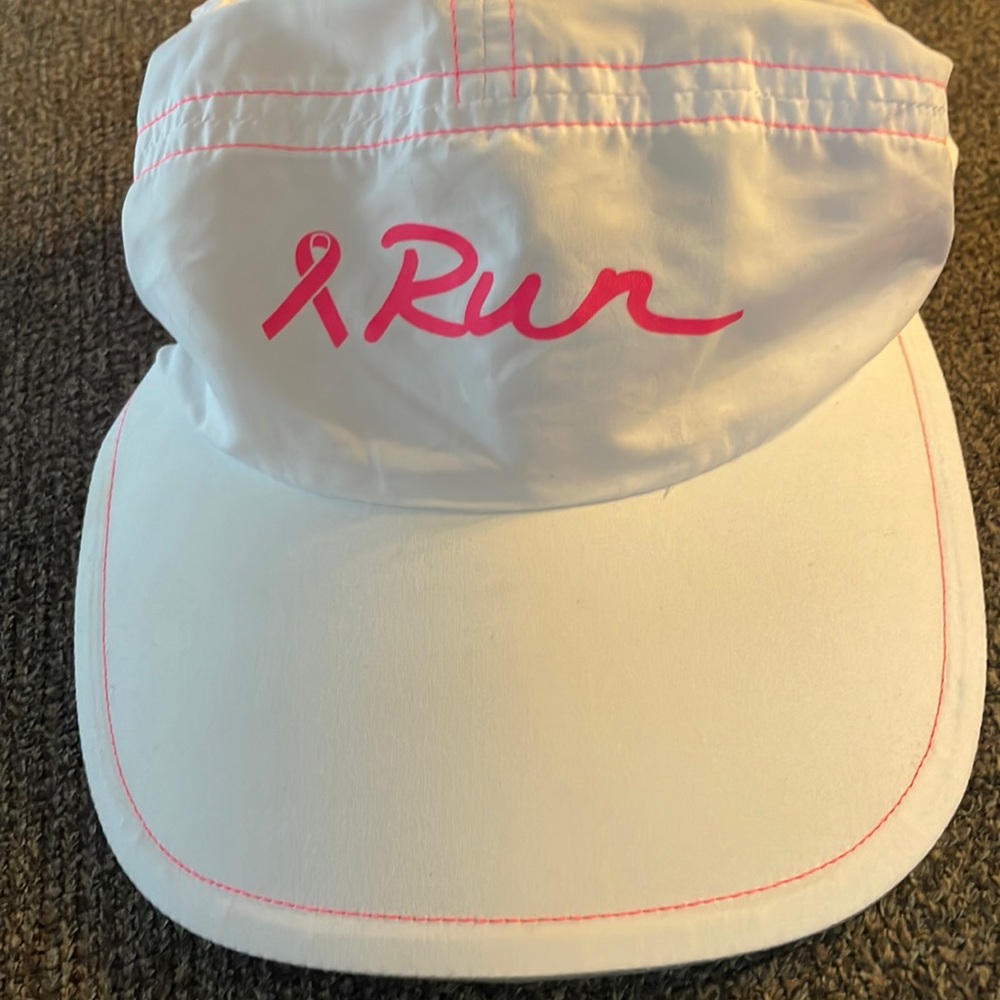 Under Armour Breast Cancer Run Hat. Never worn.